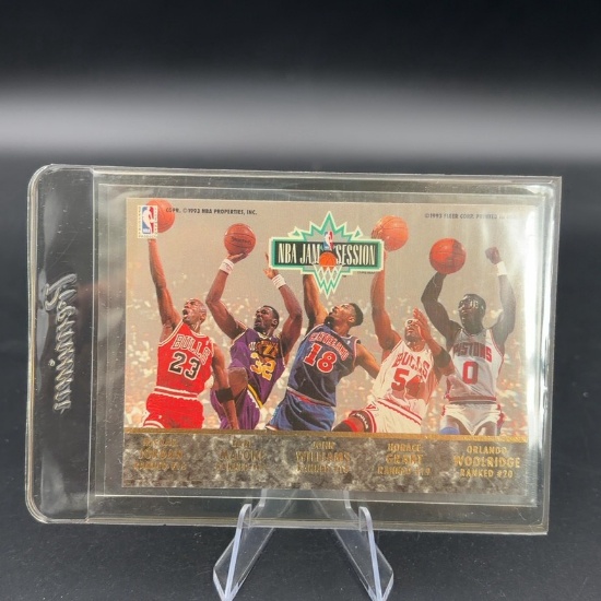 1992-93 Fleer Ultra NBA Jam Session Exchange (#11-20) basketball trading card