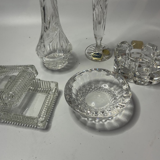 Vintage Bohemia Crystal Cut Glass Collection