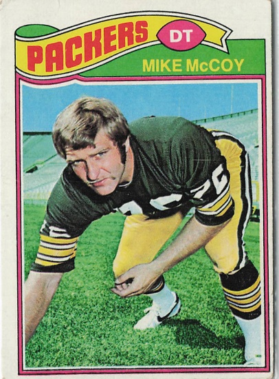 1977 Topps Mike McCoy Football Card #174