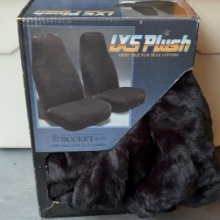 LXS Plush Deep Pile Fur Seat Covers