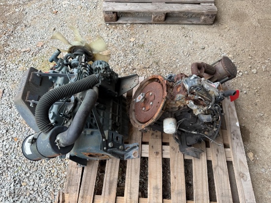 (2) Kubota Engines