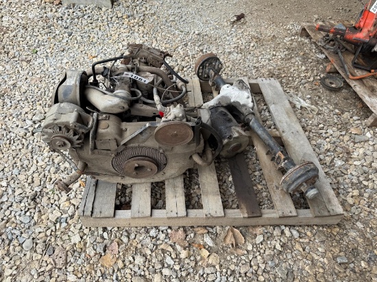 Omc 2-cylinder Gas Engine