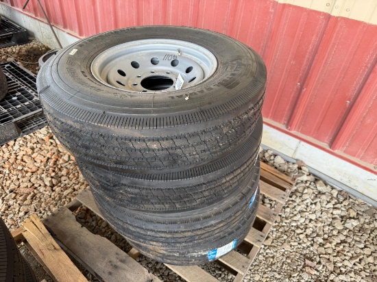 (4) Unused Rainier St235/85r16 Tires