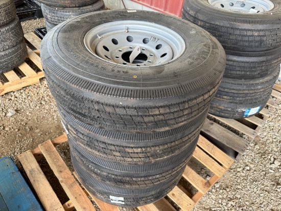 (4) Unused Rainier St235/85r16 Tires