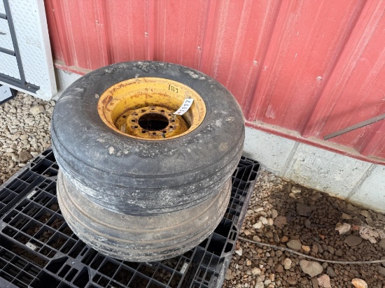 (2) 11l-14sl Implement Tires