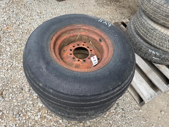 (2) 11l-15sl Implement Tires