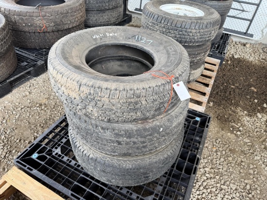 (3) P265/75r16 Tires