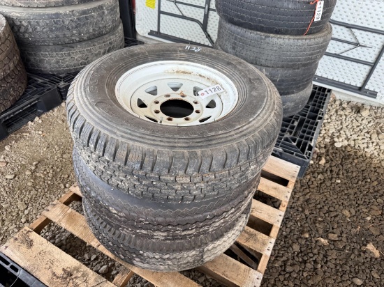 (3) Lt245/75r16 Tires