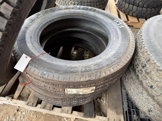 (2) St230 Tires