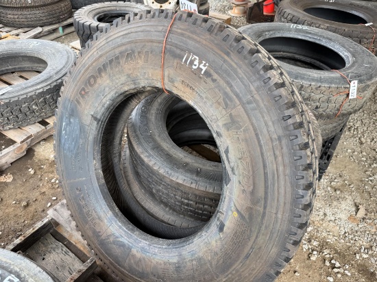 (1) Unused 11r22.5 Tire