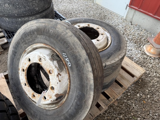 (1) Unused 235/75r17.5 Tire