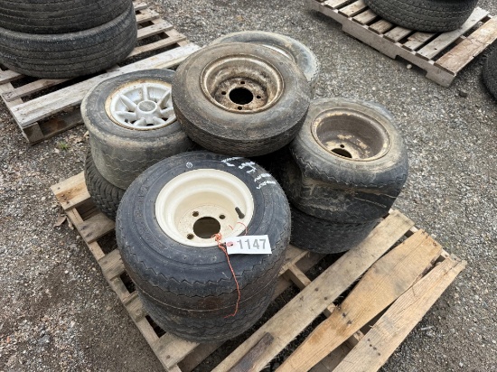 (13) 18 X 8.50-8 Golf Cart Tires