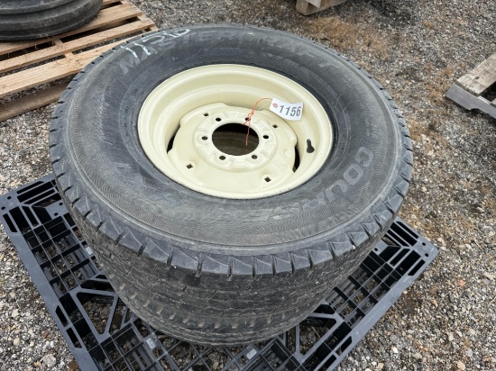(2) Lt285/75r16 Tires With 6-bolt Rims