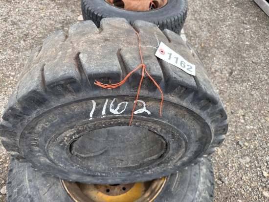 (1) 27 X 10-12 Solid Tire