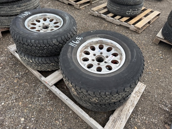(4) Lt265/75r16 Tires