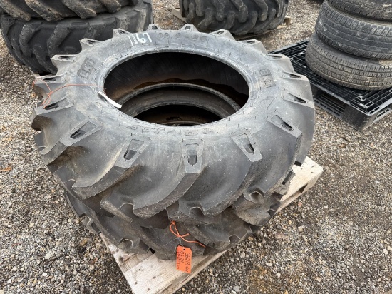(2) Unused 13.6-24 Tires
