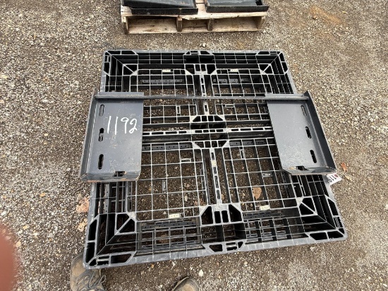 (1) Skid-steer Mounting Plate For Special...