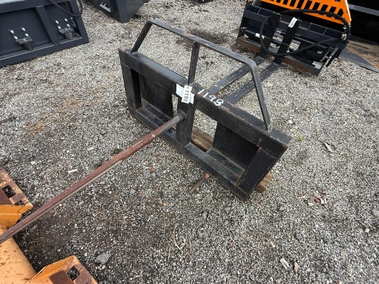 Skid-steer Hay Spear