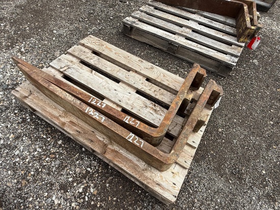 (2) 42" Forklift Forks