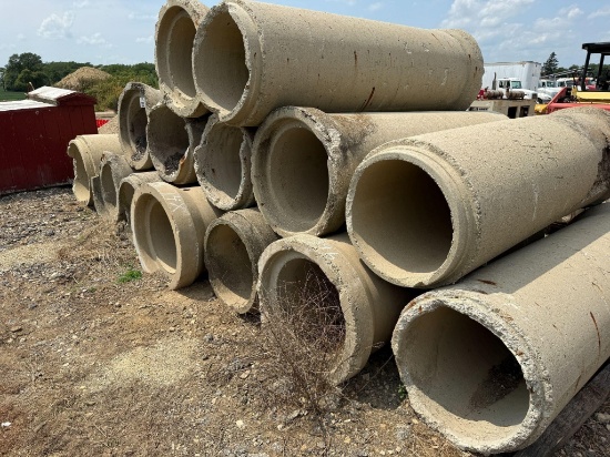 (14) 8" X 24" Concrete Pipe
