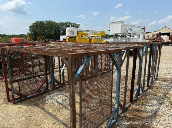 (4) 93" X 46" Stands