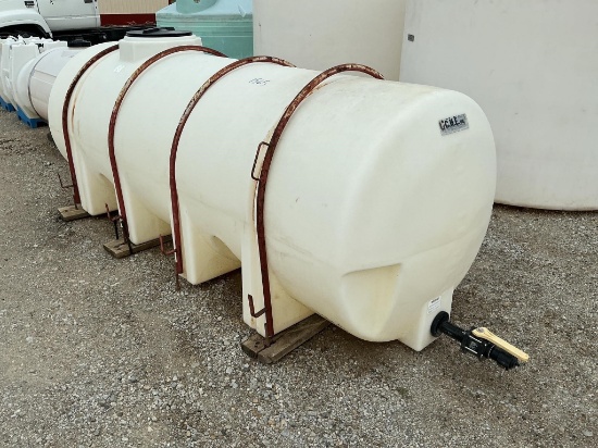1000 Gallon Horizontal Poly Tank