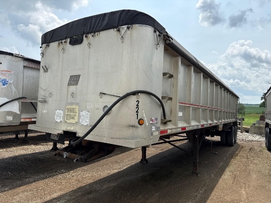 1995 East 39' Frameless End Dump Trailer.