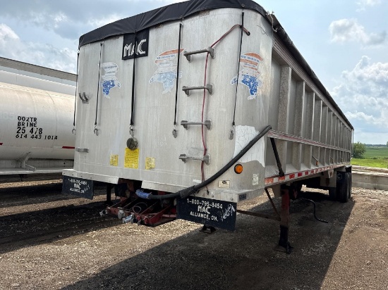 2001 Mac 39' Frameless Dump Trailer