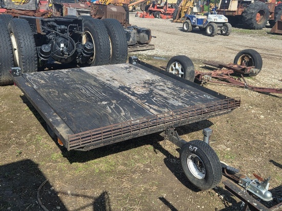 Single-axle 7'x8' Tilt Trailer