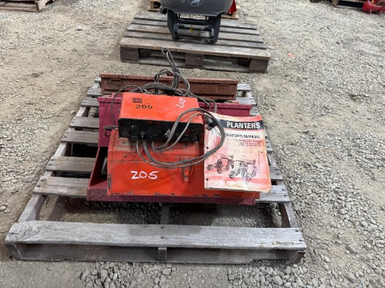 3 Toolboxes And Allis Chalmers Monitor