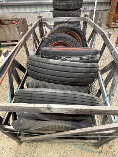 Crate Of New Idea Picker Tires And Wheels