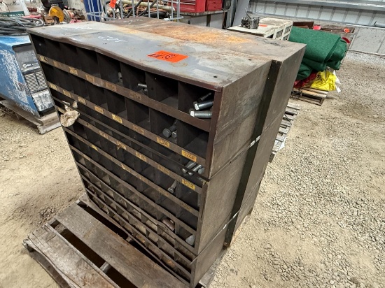 (2) Bolt Bins With Contents