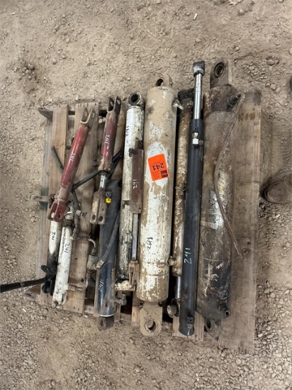 Approx. (11) Hydraulic Cylinders On Pallet