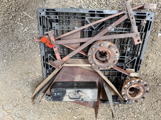 (2) 9-bolt Hubs, Allis Chalmers Hitch, Misc.