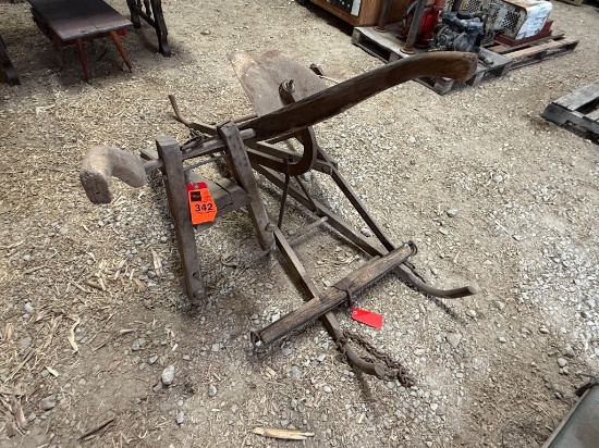 (3) Antique Plows And Singletree