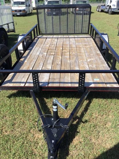 6x12 Single Axle Trailer