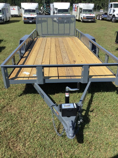 NEW 18’ Wrap Tandem Utility Trailer