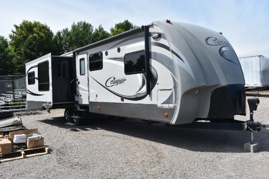 2012 High Country by Couger, Approx. 32 Tandem Axle Camper, 3 Slide Outs,
