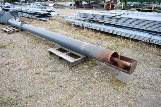 Used Lowry Pit Auger Flight & Tube 10''