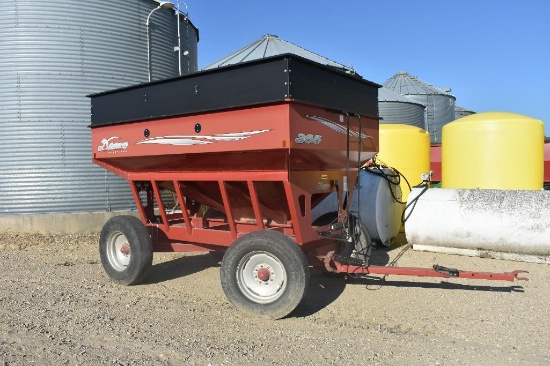 Demco 365 Gravity Box on Demco Gear, 22.5 Truck Tires, Ext, Hitch, Light Package