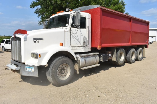 1994 Kenworth Tri Axle Grain Truck, 20' Steel Box