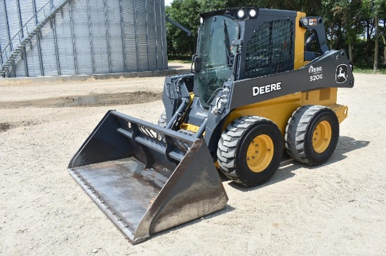 2024 John Deere 320G Skid Loader,