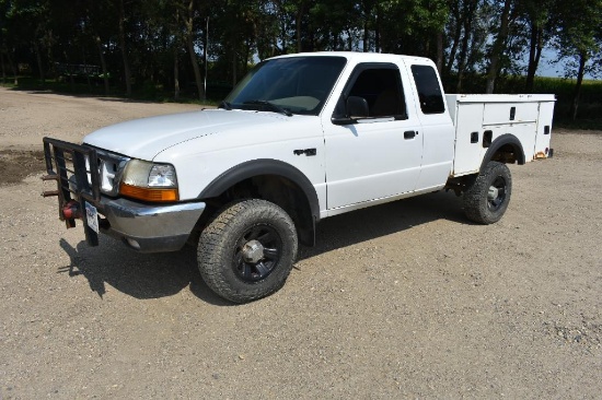 2000 Ford Ranger EXT Cab with 7' Service Body,