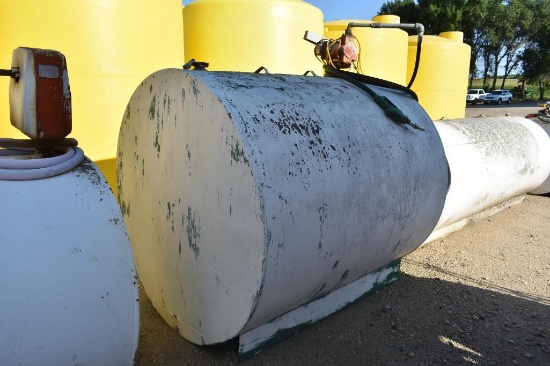 1000 Gallon Fuel Barrel with Fill-Rite Pump, 110 Volt