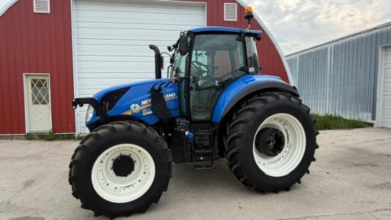 2018 New Holland T5.120 Tractor, 874 Hrs,