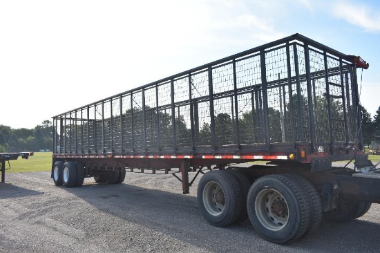 1975 AMFS 42' Side Dump Beet Trailer, 64" Sides, 11R22.5 Tires on Steel Rims, (4) New Tires and