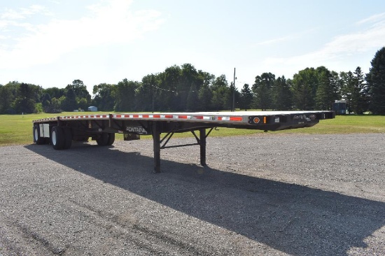 2023 Fontaine Model HAICF12WSA Alum deck Spread Axle Trailer,