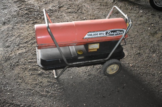 Dayton 100,000 BTU Knipco Style Heater