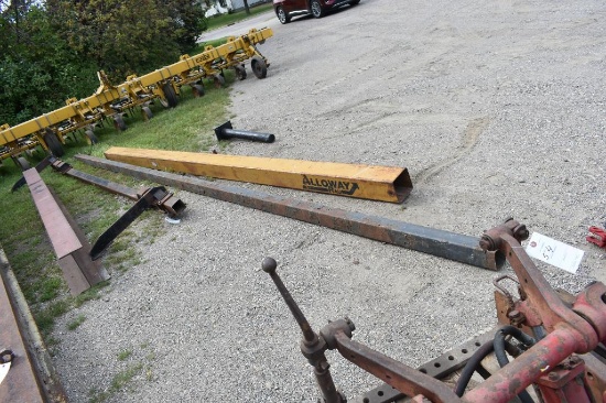 (3) Square Tubes Including Alloway 2030 Frame, 16' Long, Approx 23' Gary Square Tube,