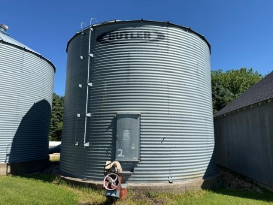 24' Butler Approx. 7000 Bushel Grain Bin